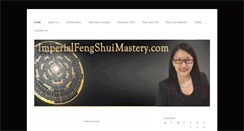 Desktop Screenshot of imperialfengshuimastery.com